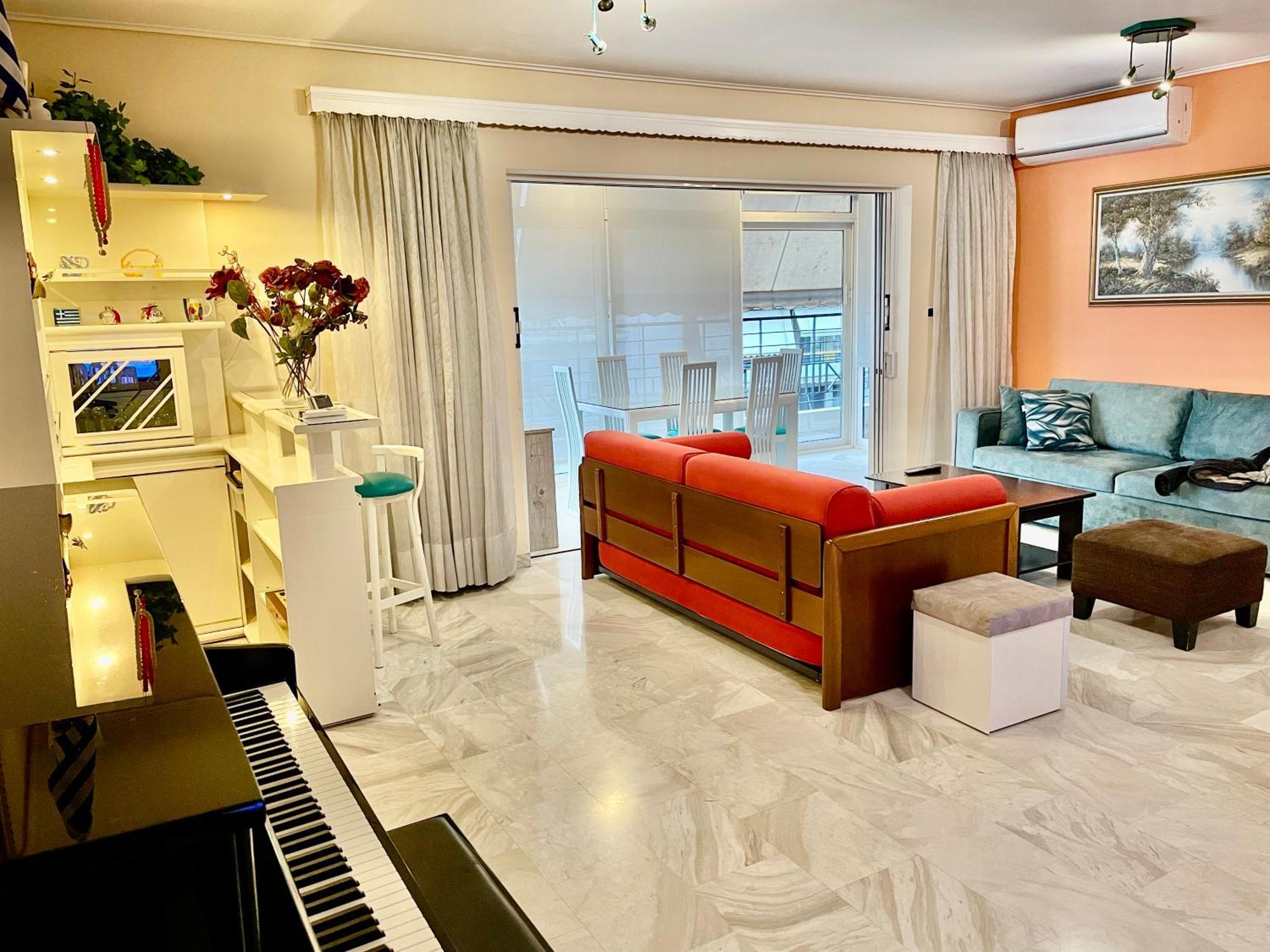 Flisvos Elite Seafront Luxury Apartment Atény Exteriér fotografie